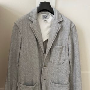 Ralph Lauren Rugby Sport Coat Sweatshirt in Heather Gray
